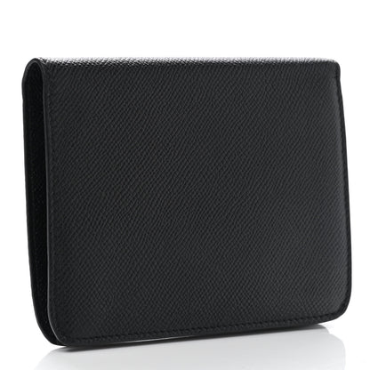 Balenciaga Signature Grained Calfskin Medium BB Wallet Black 3 of 9