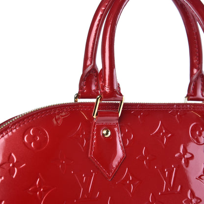 Louis Vuitton Vernis Alma GM Pomme D'Amour 7 of 8