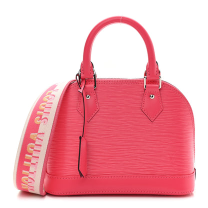 Louis Vuitton Epi Jacquard Alma BB Dragon Fruit 1 of 9