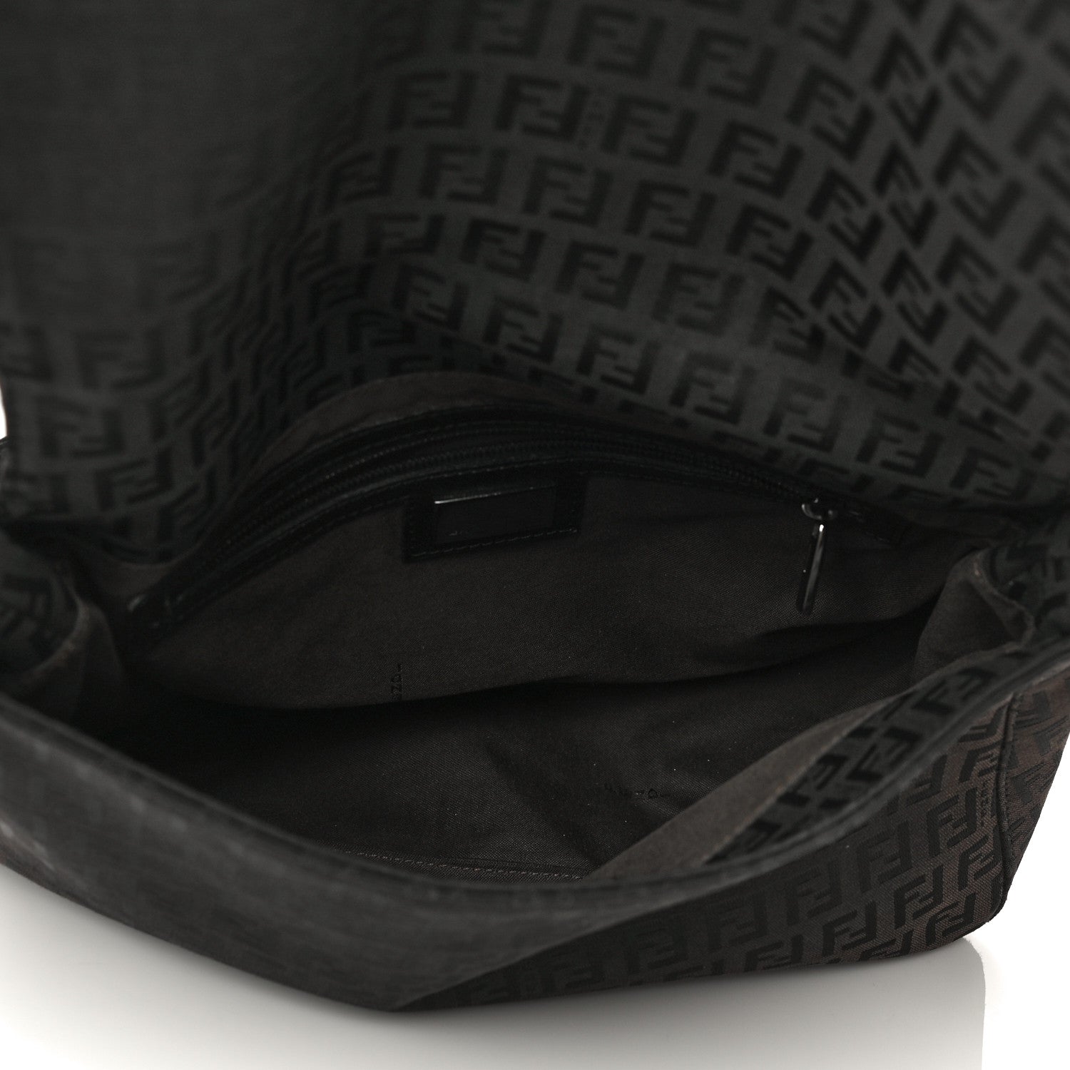 Fendi Zucchino Mama Baguette Black 4 of 16