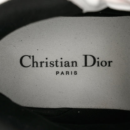 Christian Dior Nylon Fabric Womens D-Player High Top Sneakers 39 White Black 6 of 9