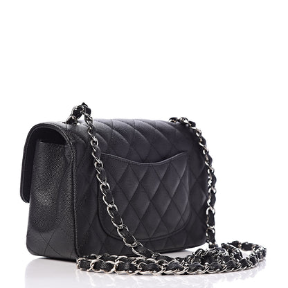 Chanel Caviar Quilted Mini Rectangular Flap Black 3 of 11