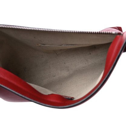 Loewe Calfskin T Pouch Red 5 of 14