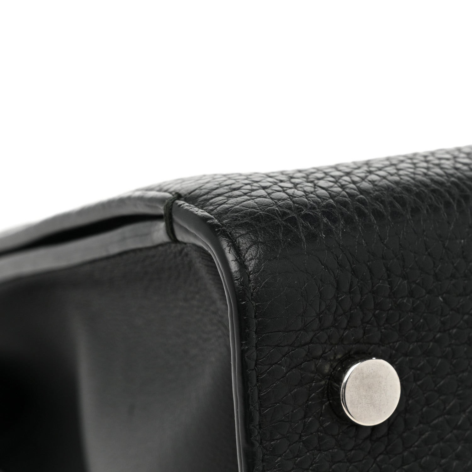 Christian Dior Grained Calfskin Medium Diorever Flap Black 11 of 12