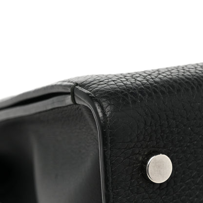 Christian Dior Grained Calfskin Medium Diorever Flap Black 11 of 12