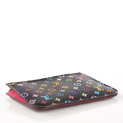 Louis Vuitton Monogram Multicolor Key Pouch Black Grenade 4 of 7