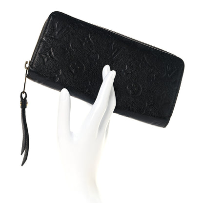 Louis Vuitton Empreinte Zippy Wallet Black 2 of 7