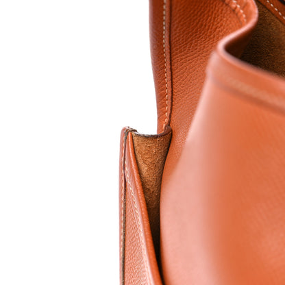 Hermes Epsom Evelyne II TGM Orange 14 of 18