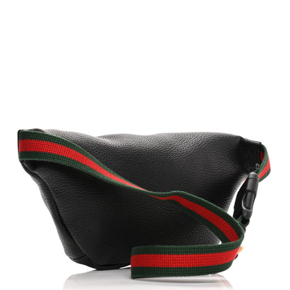 Gucci Grained Calfskin Small Logo Belt Bag Black 3 of 11