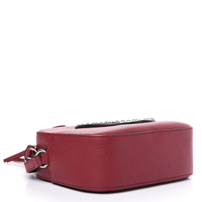 Gucci Pebbled Calfskin Studded Small Soho Disco Bag Soft Burgundy 3 of 9