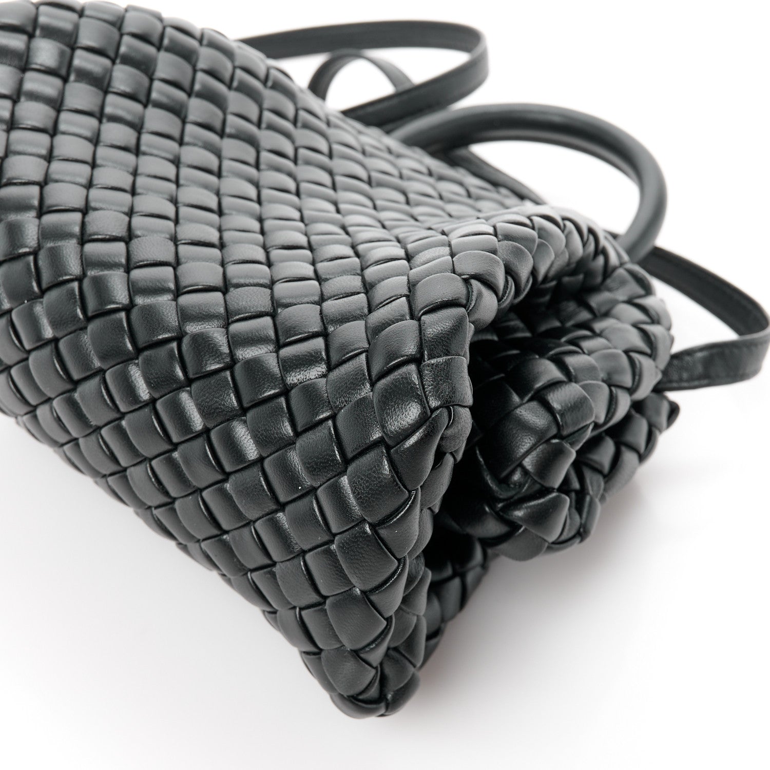 Bottega Veneta Nappa Intrecciato Small Padded The Handle Black 10 of 11