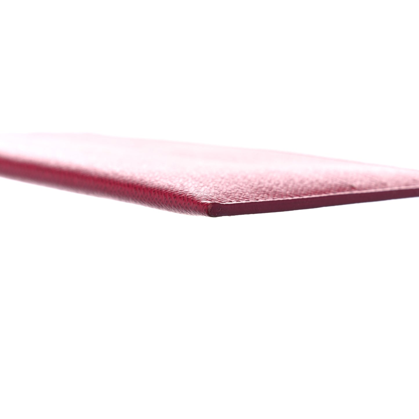 Calfskin Felicie Card Holder Insert Fuchsia