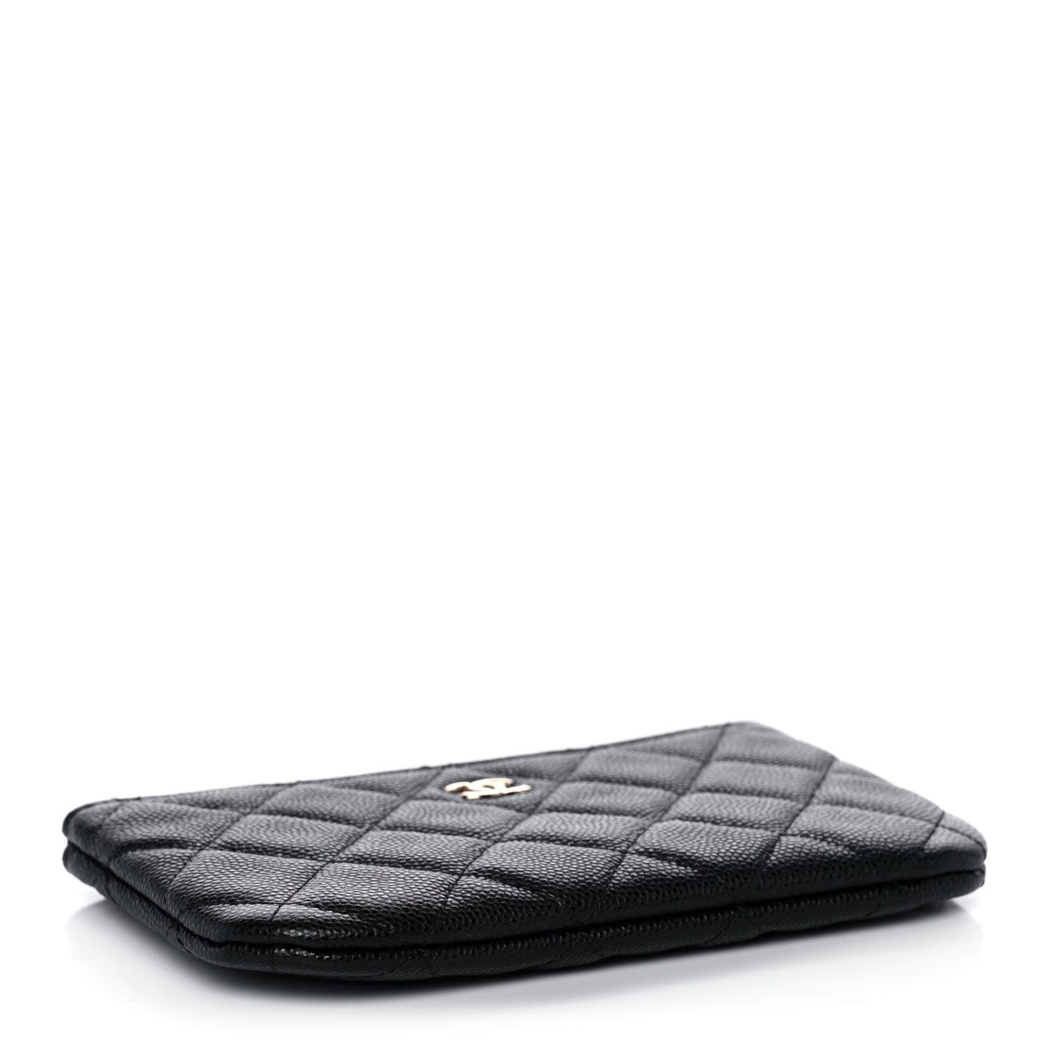 Chanel Caviar Quilted Small Cosmetic Case Black 4 of 10