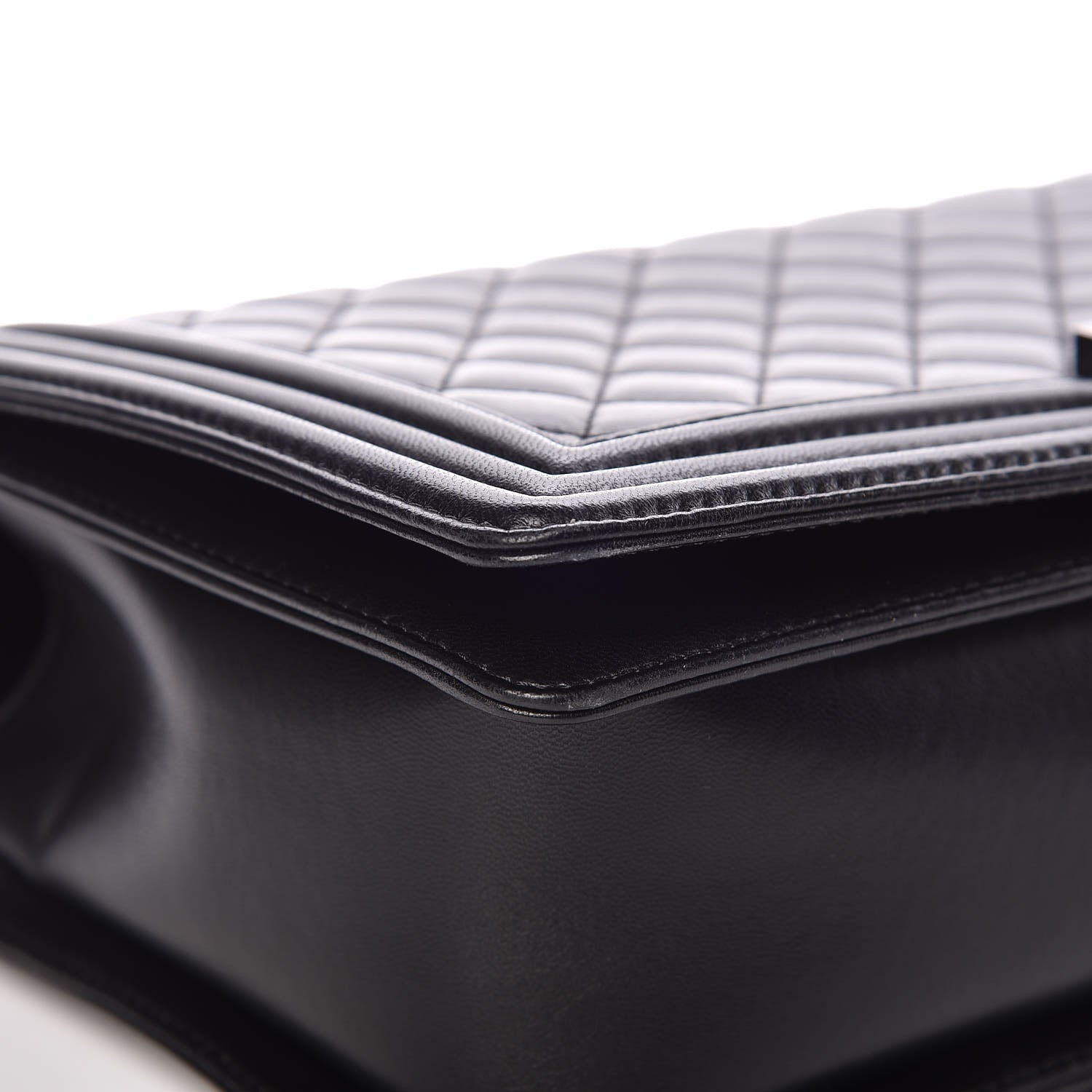Chanel Lambskin Quilted New Medium Boy Flap Black 8 of 11