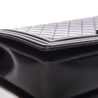 Chanel Lambskin Quilted New Medium Boy Flap Black 8 of 11