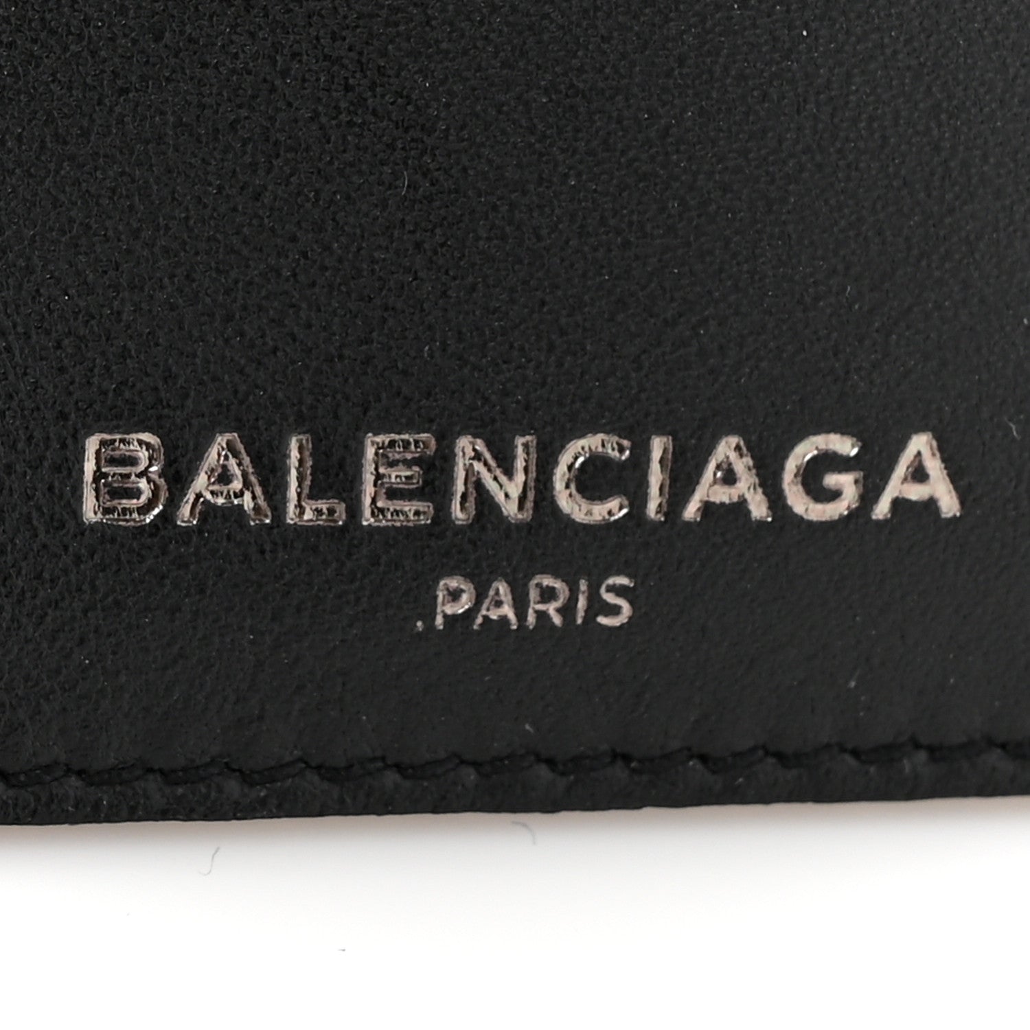 Balenciaga Snakeskin Card Holder Black 9 of 11