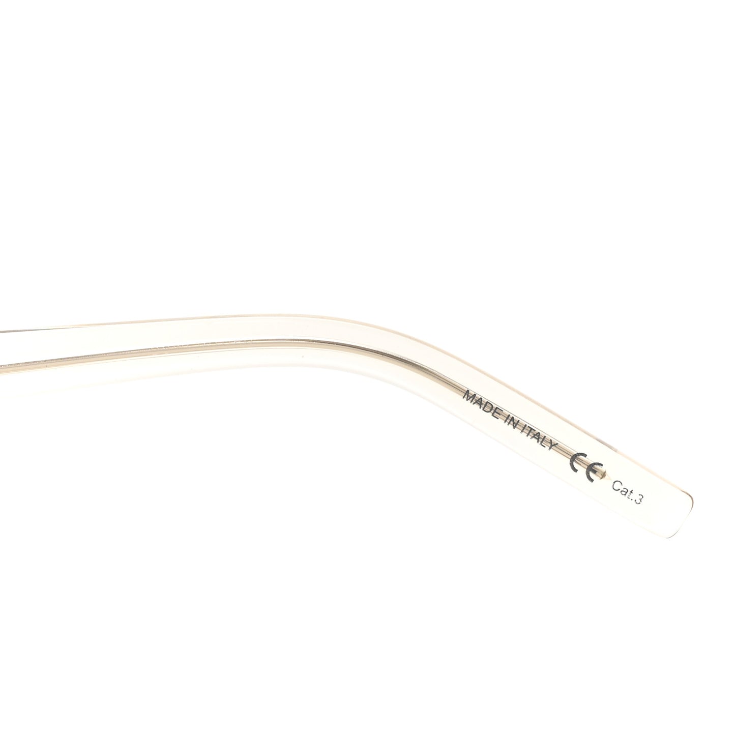 Acetate Square Sunglasses SL M68 Transparent
