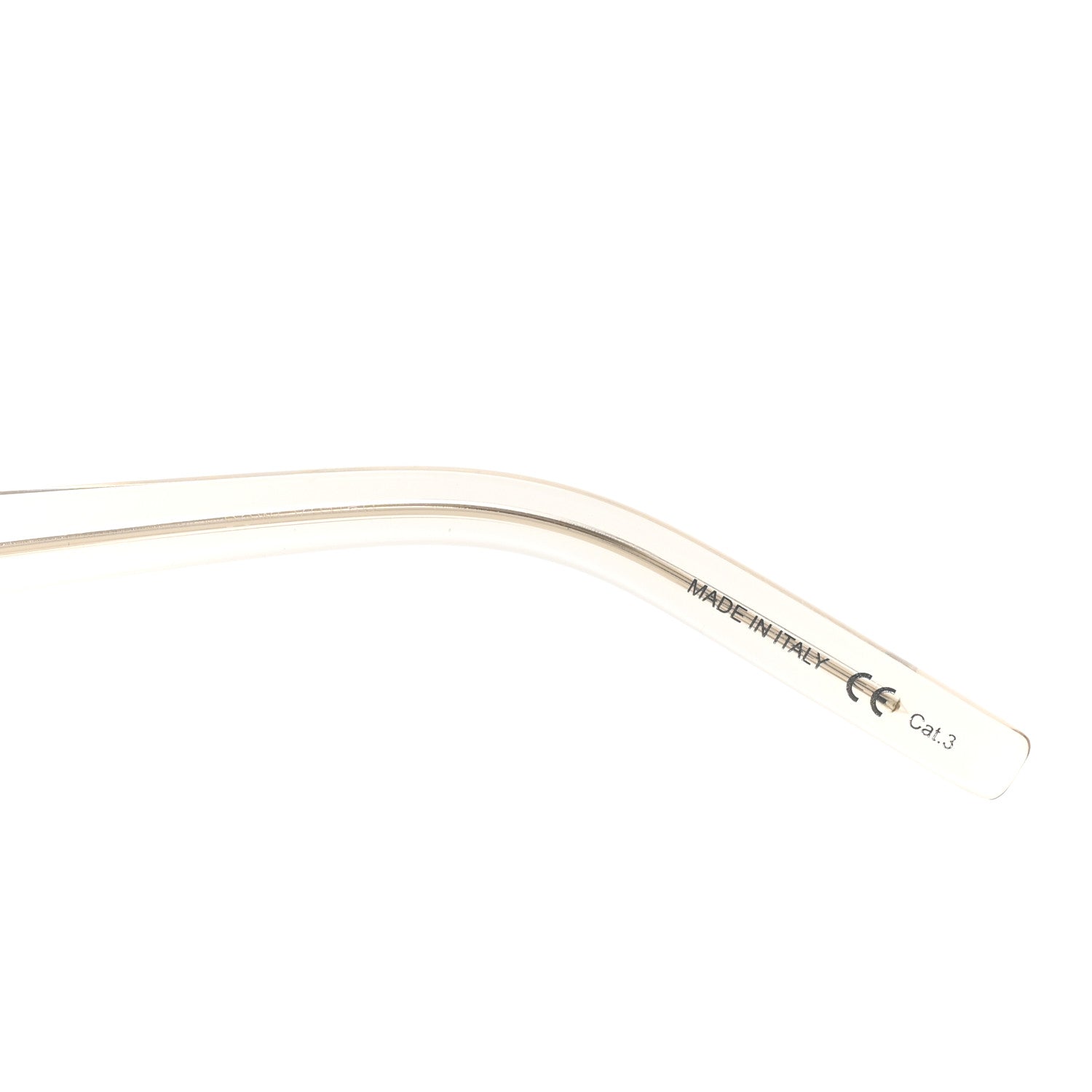 Saint Laurent Acetate Square Sunglasses SL M68 Transparent 7 of 7