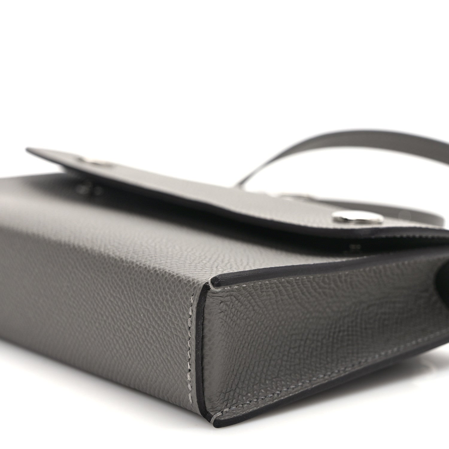 Hermes Epsom Hermesnap Wallet Gris Meyer 9 of 12