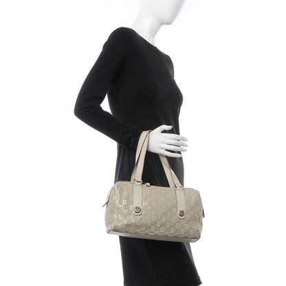 Gucci Guccissima Suede Small Charmy Boston Off White 2 of 7