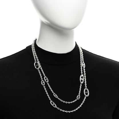 Hermes Sterling Silver Farandole Necklace 120 2 of 6