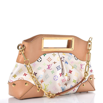 Louis Vuitton Monogram Multicolor Judy GM White 3 of 10