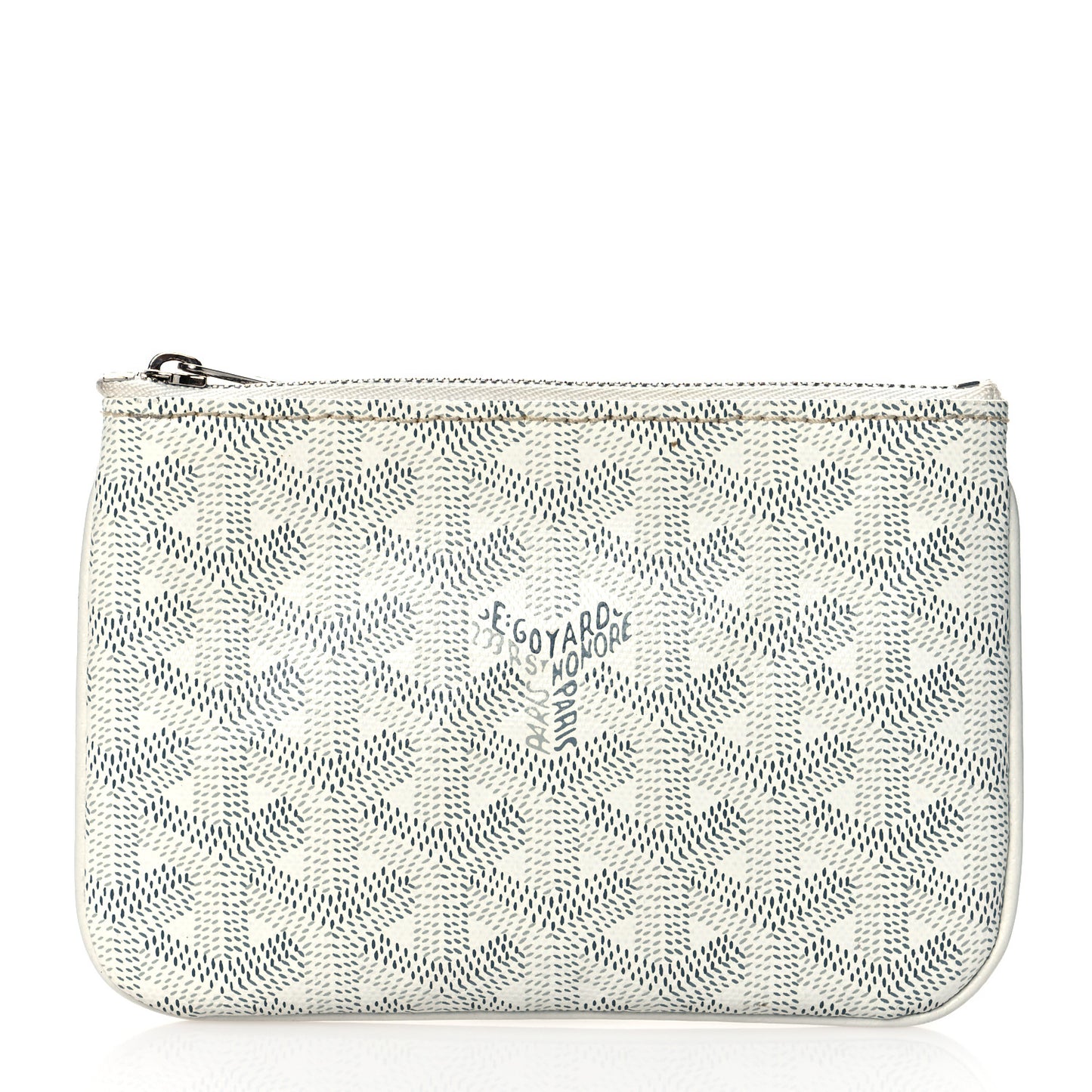 Goyardine Mini Senat Pochette White