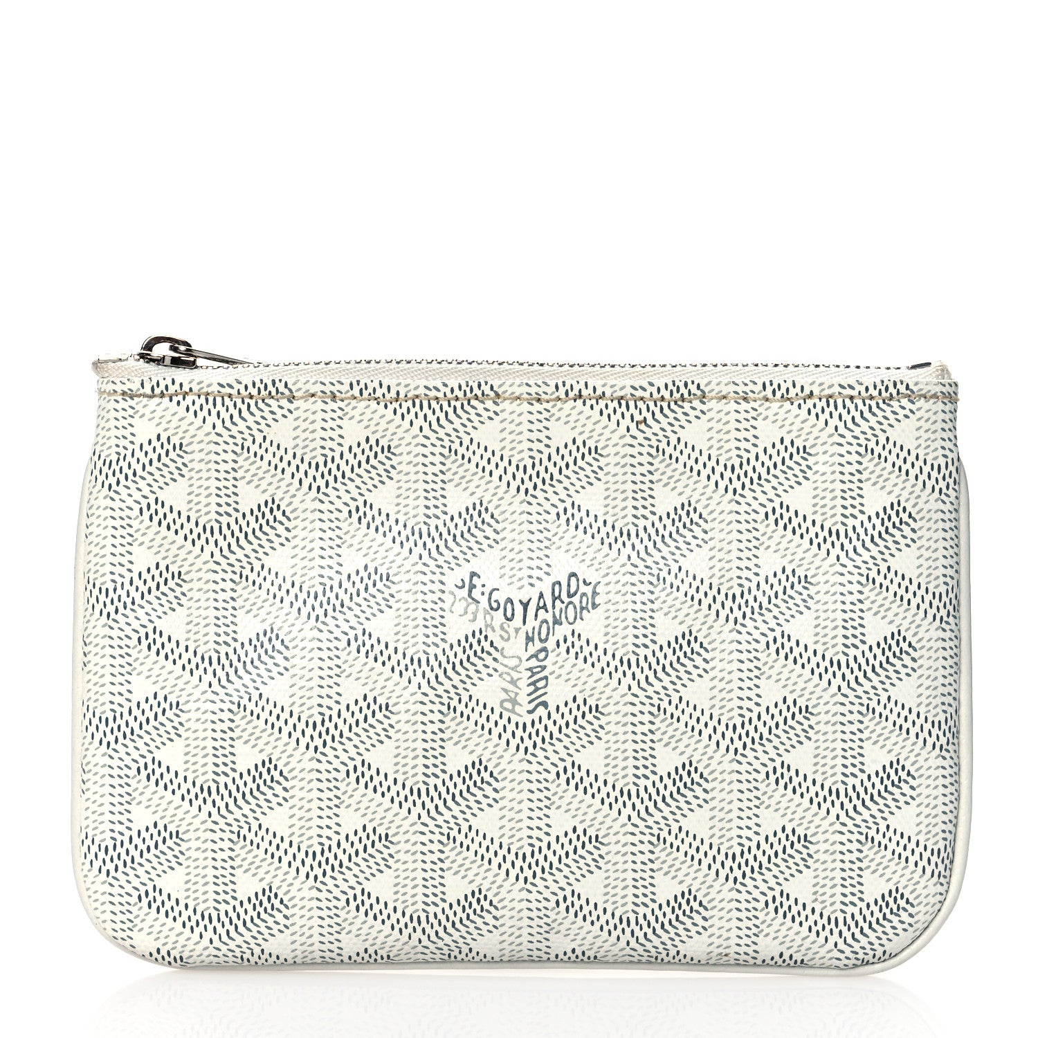 Goyard Goyardine Mini Senat Pochette White 1 of 8