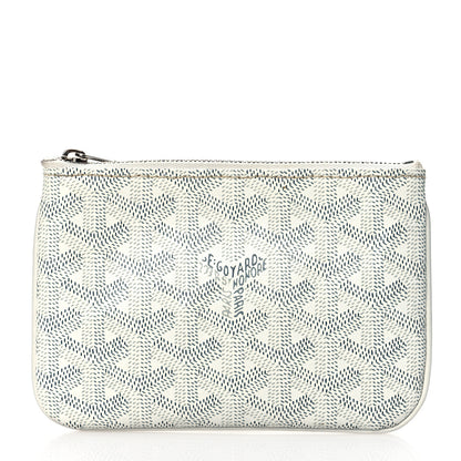 Goyard Goyardine Mini Senat Pochette White 1 of 8