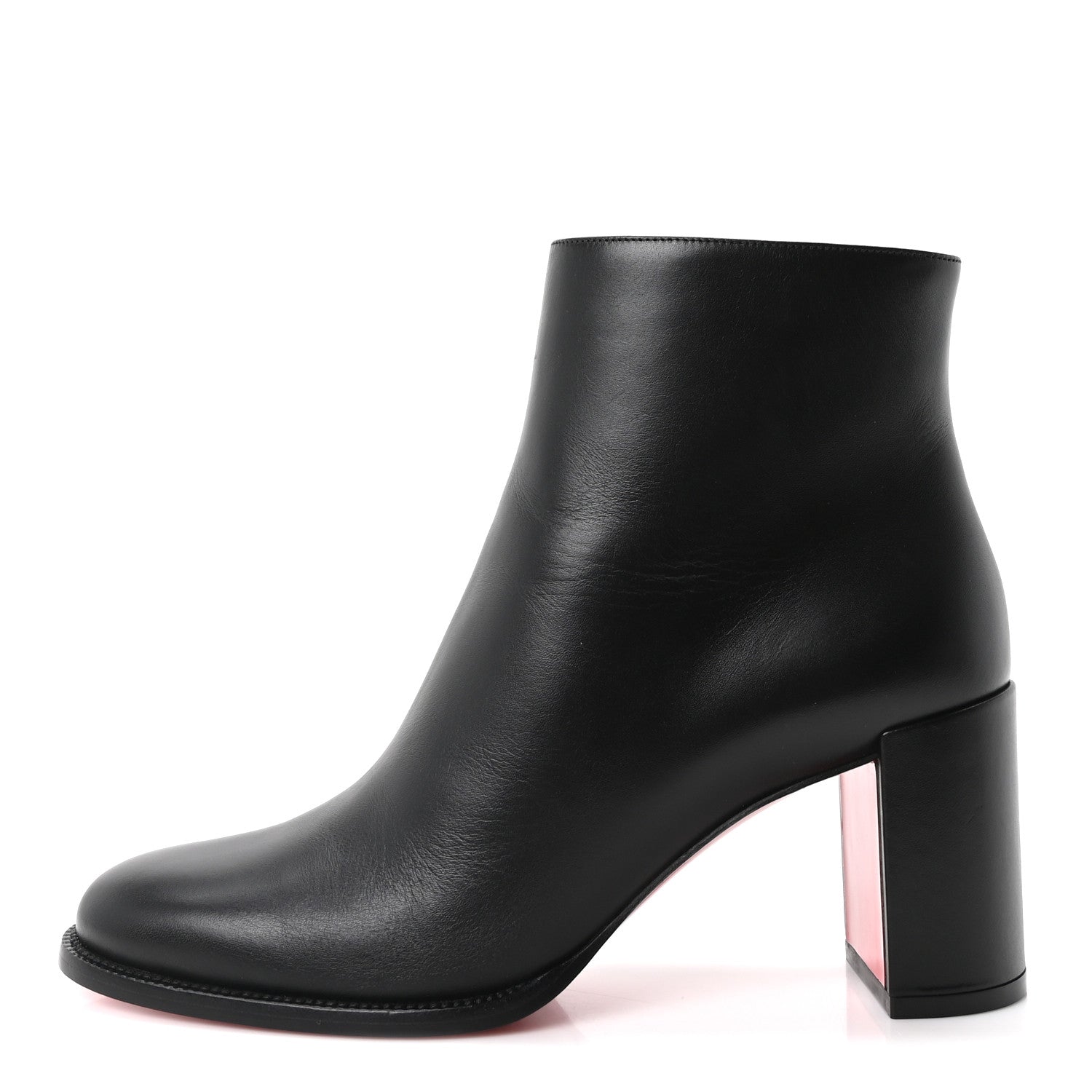 Christian Louboutin Calfskin Adoxa 70 Ankle Boots 37 Black 1 of 9
