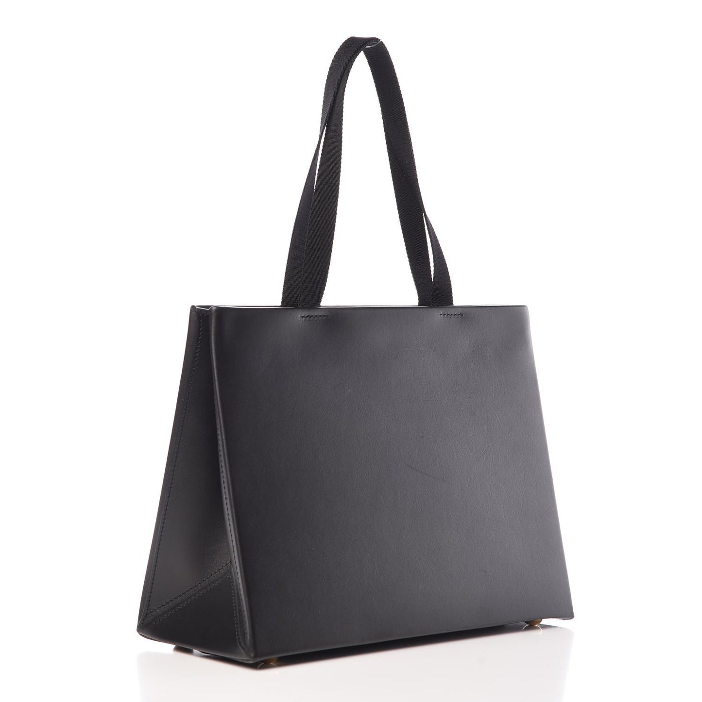 Printed Calfskin VLTN Tote Black