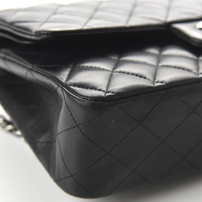 Chanel Lambskin Quilted Medium Double Flap Black 12 of 12
