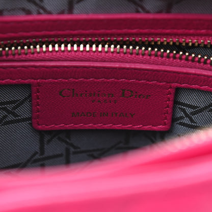 Christian Dior Lambskin Cannage Medium Lady Dior Pink 7 of 8