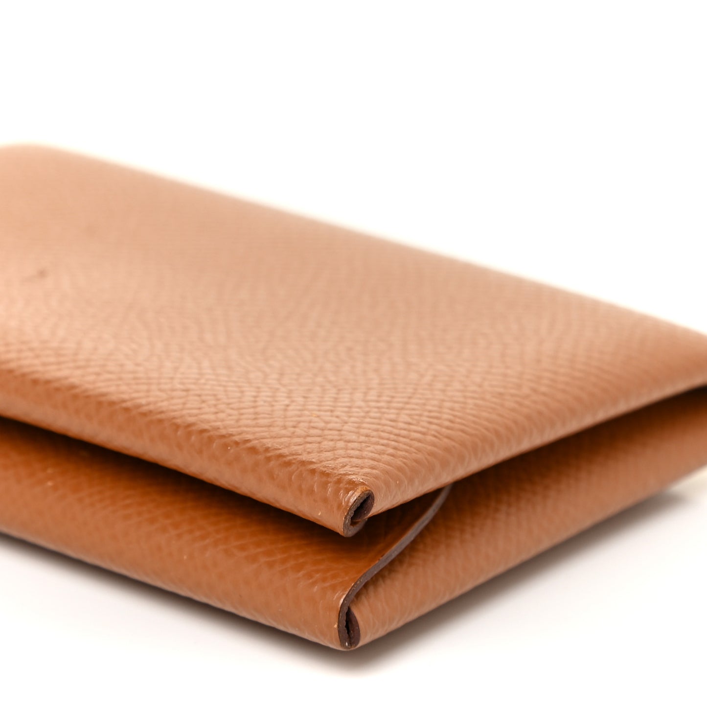 Epsom Calvi Duo Card Case Gold