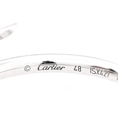 Cartier 18K White Gold Small Juste Un Clou Ring 48 4.5 5 of 6
