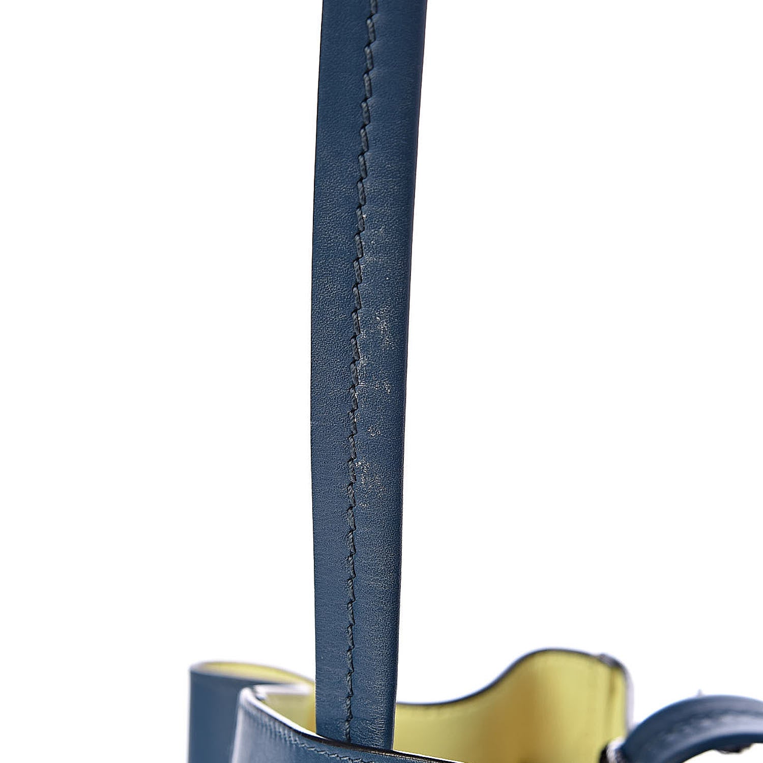 Celine Smooth Calfskin Small Tassel Cabas Phantom Deep Blue 20 of 20