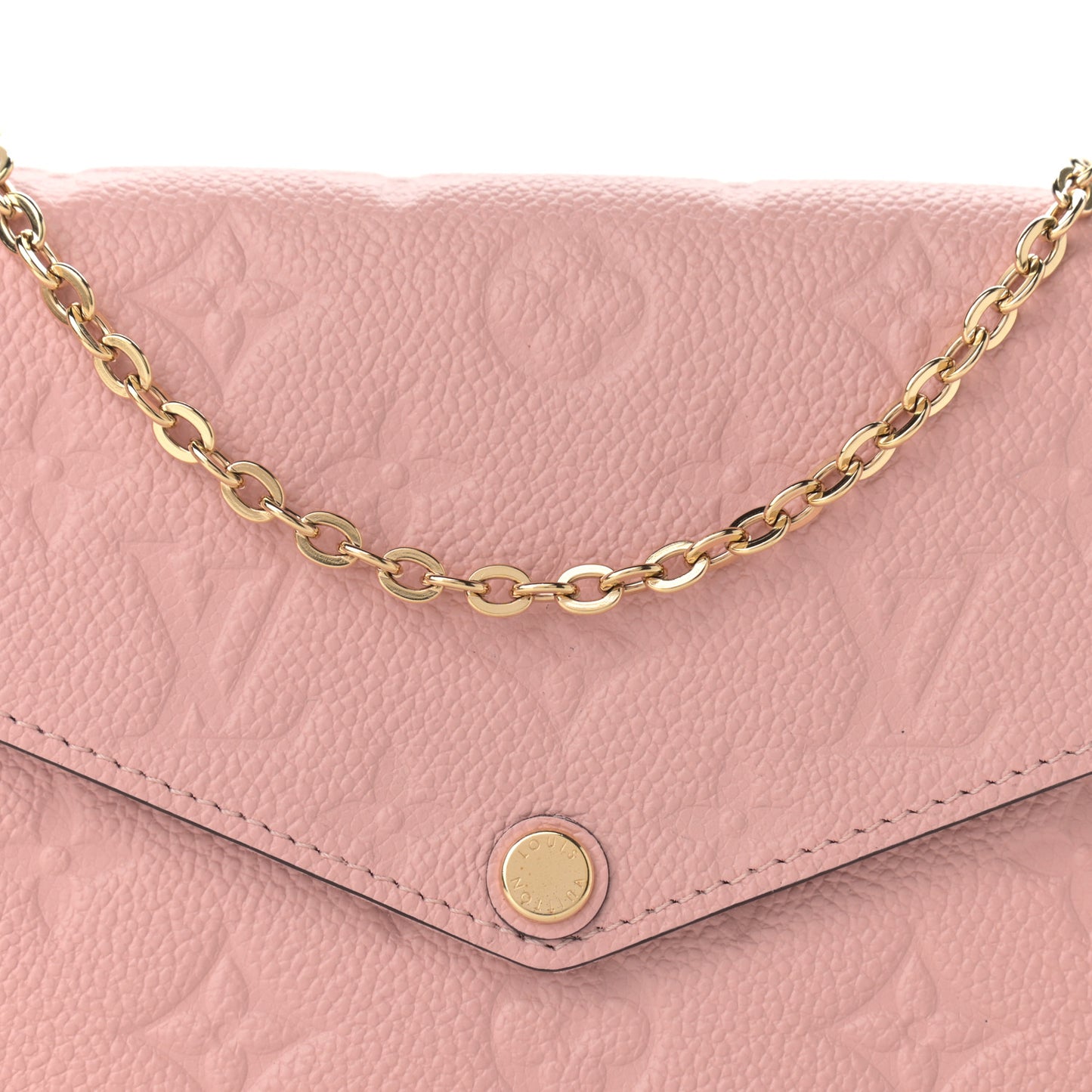 Empreinte Pochette Felicie Chain Wallet Rose Poudre