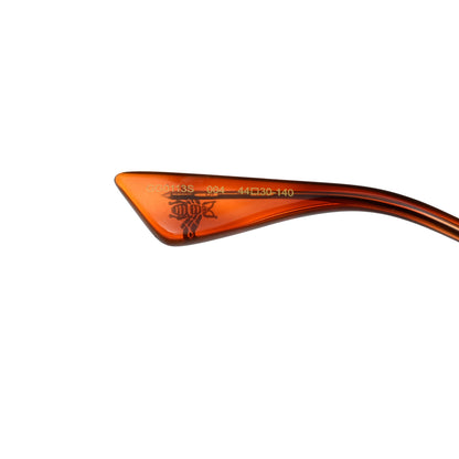 Gucci Metal L'Aveugle Par Amour Round Frame Sunglasses GG0113S Light Pink 6 of 8