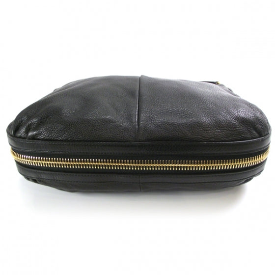 Taurillon Zip Hobo Black