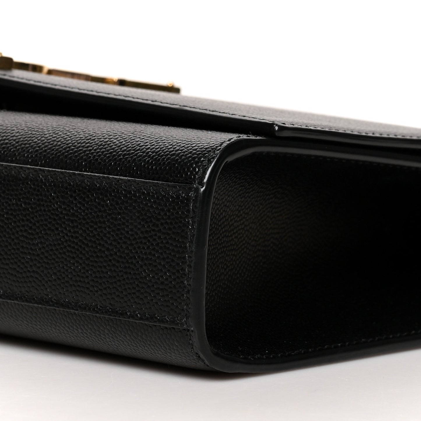 Grain De Poudre Medium Classic Monogram Kate Satchel Black