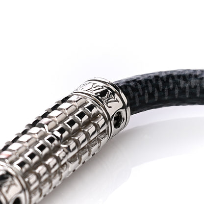 Louis Vuitton Damier Graphite Digit Bracelet 19 8 of 8