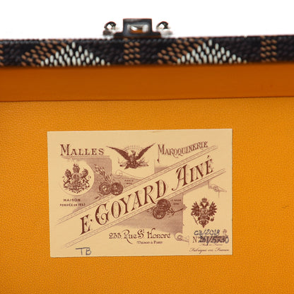 Goyard Goyardine Minaudiere Trunk Bag Black 6 of 11