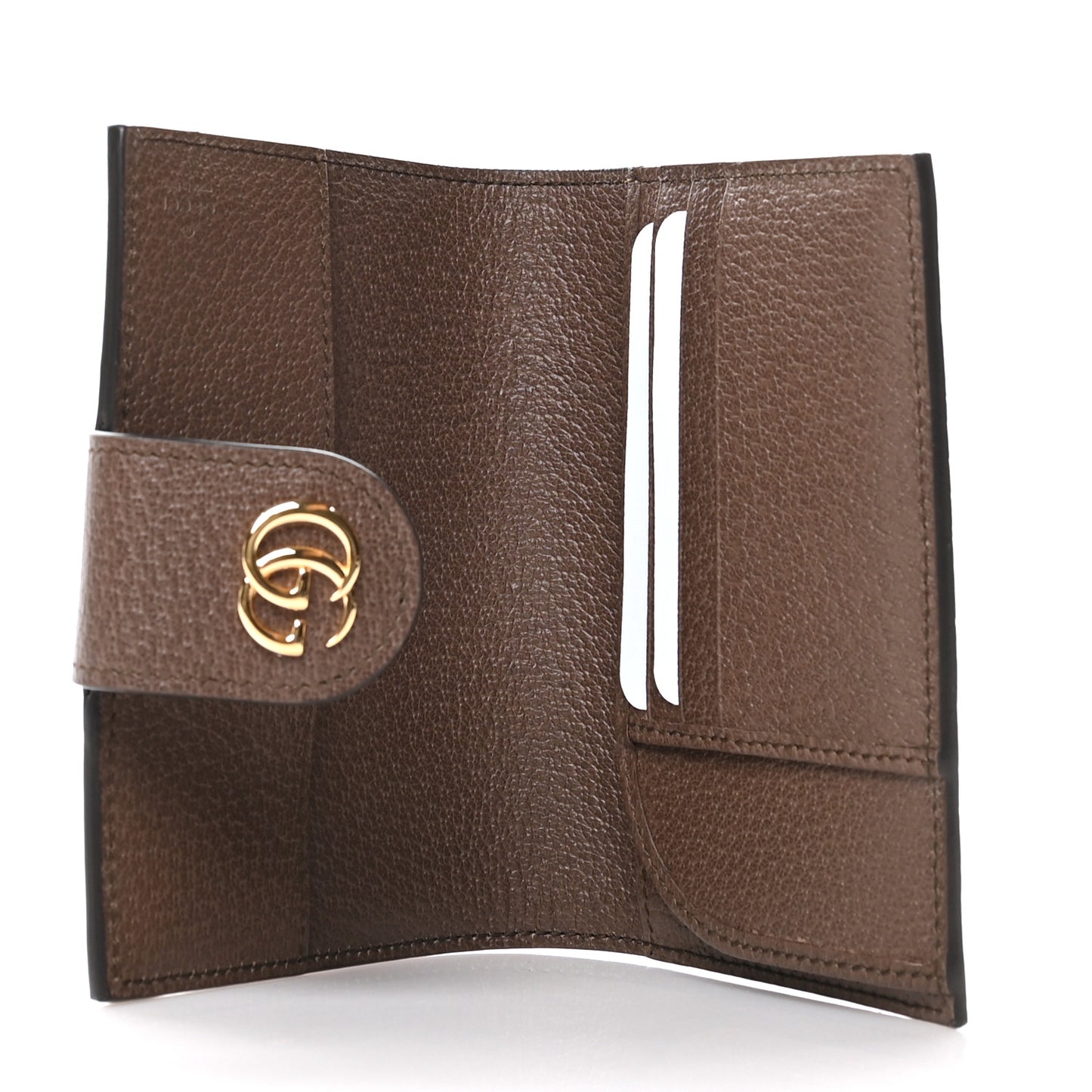 GG Supreme Monogram Web Ophidia Passport Case Beige New Acero