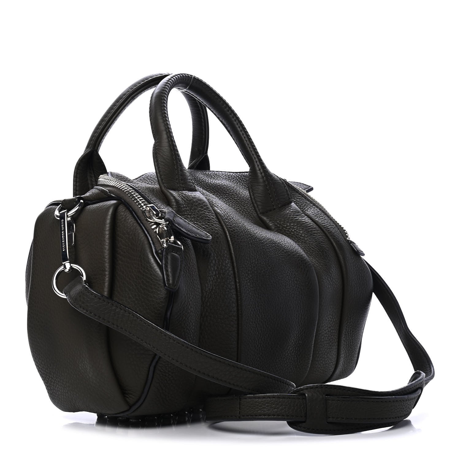 Alexander Wang Pebbled Lambskin Rockie Black Rhodium Hardware 2 of 4