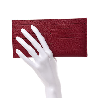 Louis Vuitton Calfskin Felicie Card Holder Insert Fuchsia 2 of 6