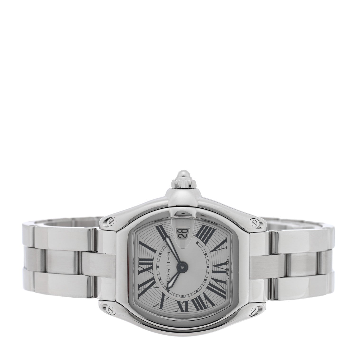 Cartier Stainless Steel 31mm Roadster Quartz Watch 2 of 4