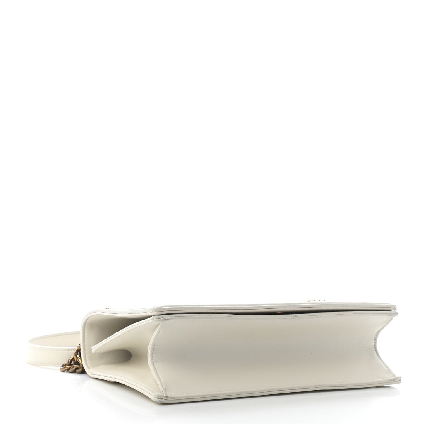 Lambskin Studded Medium Diorama Flap Bag Latte
