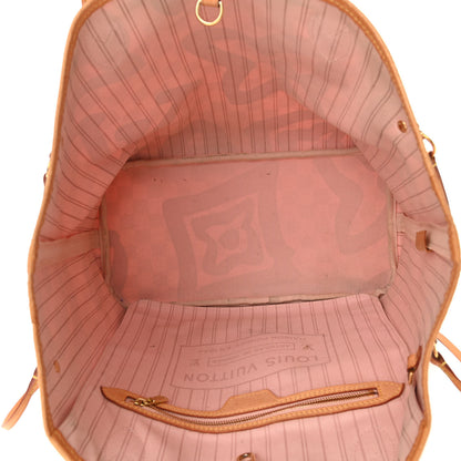 Louis Vuitton Damier Azur Tahitienne Neverfull MM 6 of 11