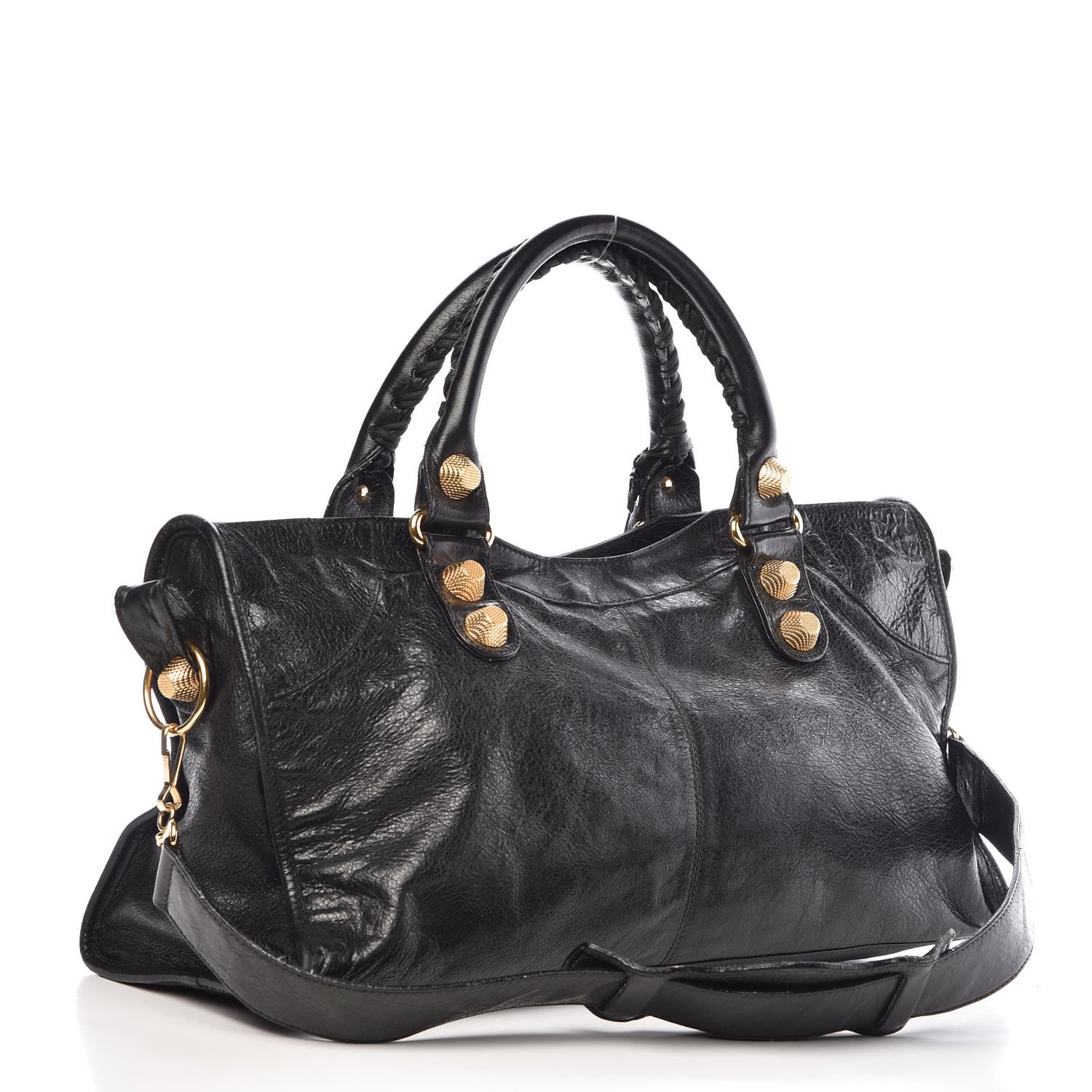 Balenciaga Agneau Giant 21 Gold Hardware Part Time Black 4 of 18