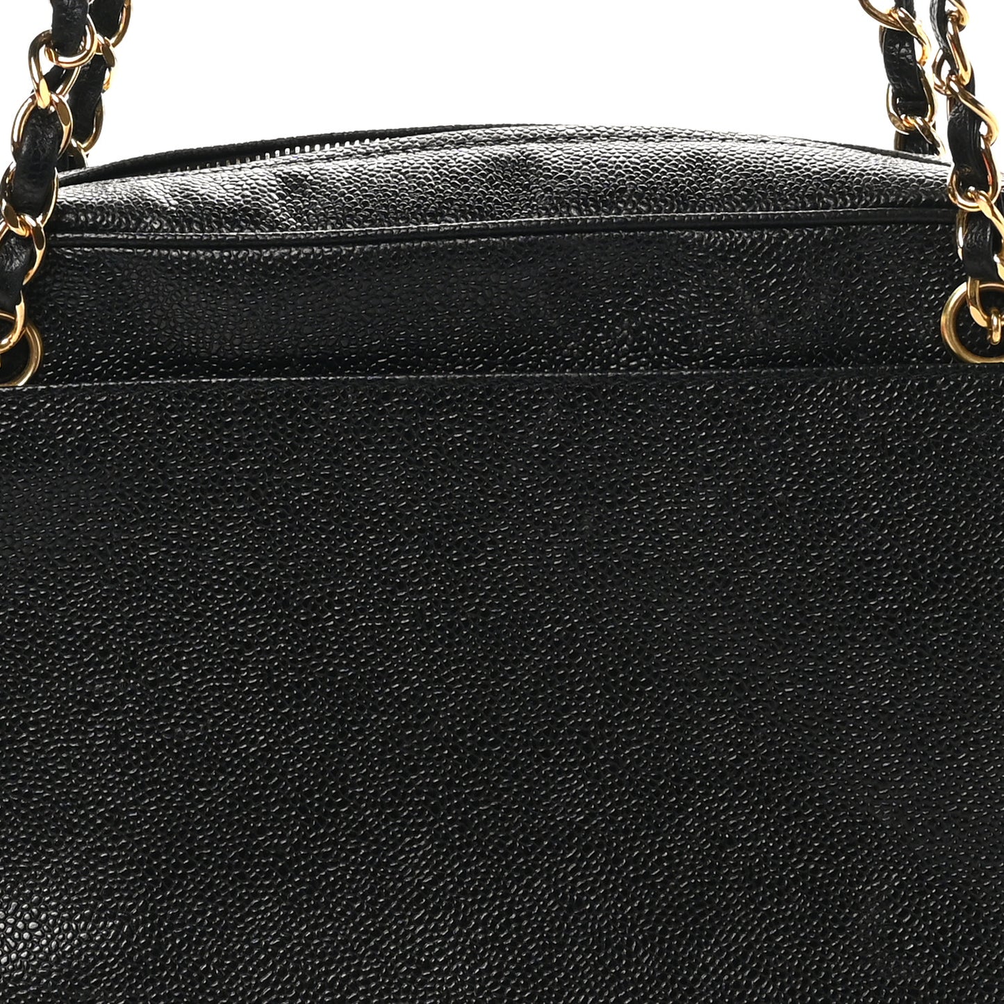 Caviar CC Shoulder Bag Black